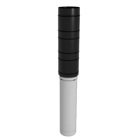 Rinnai 19.5" Condensing Vent Ext. Piece, 3x5 Kit for Raising Roof Terminal 185344PP